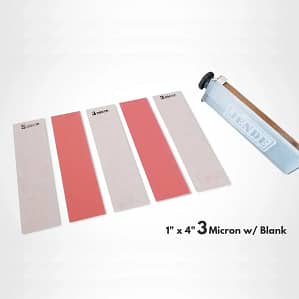 3×8 Inch Diamond Films by Jende - Set of 5 Grit