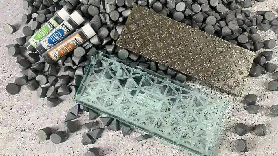 Diamond Lapping Plate, Sharpening Mat, Silicon Carbide Powder